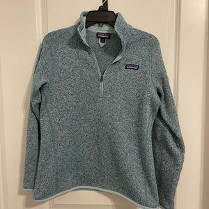 Blue Patagonia 1/4 zip